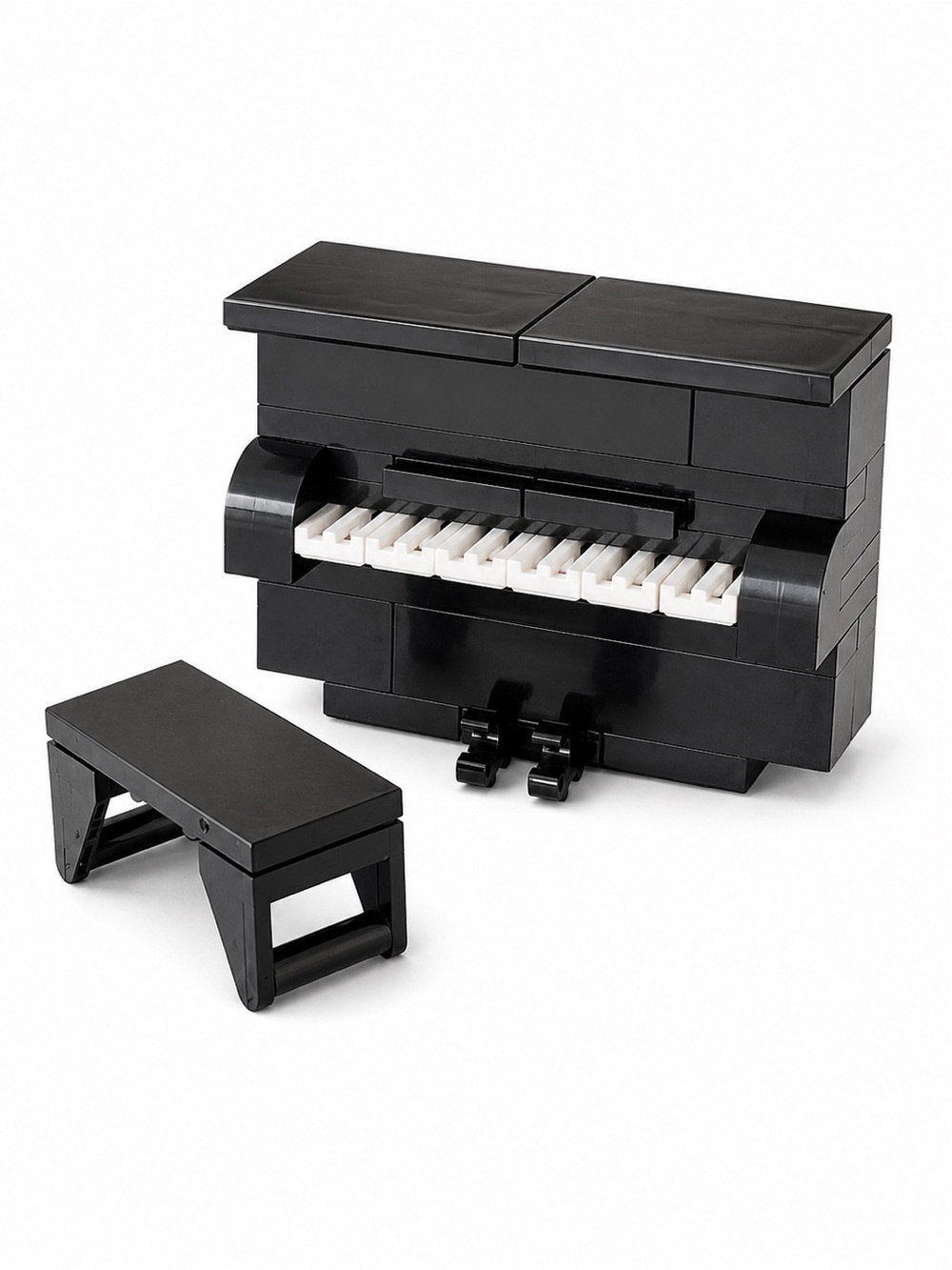 LEGO Custom Creation - Black Piano w/ Bench